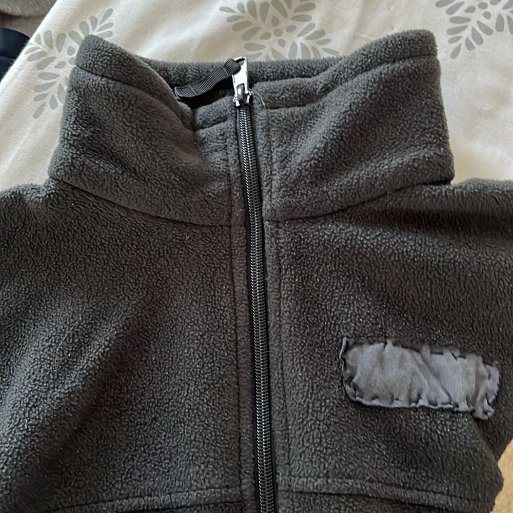 Columbia Fleece Zip-up Jacket with Convertible Turtleneck Collar - Picture 9 of 11